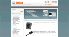 Desktop Screenshot of empos.cz